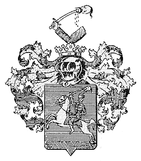 Az 1573-as tardoskeddi Benke címer heraldikai rajza